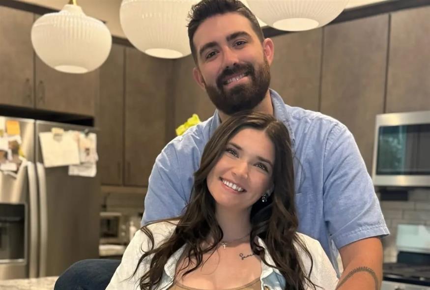 Το ζεύγος Πιτσιτόλα μετά από υπέρηχο του μωρό τους (GoFundMe) Το ζεύγος Πιτσιτόλα μετά από υπέρηχο του μωρό τους (GoFundMe)