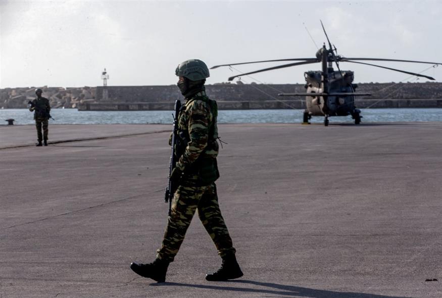 Αποβίβαση Αμερικανικών στρατιωτικών δυνάμεων στο στρατηγείο του ΝΑΤΟ στην Αλεξανδρούπολη (EUROKINISSI)