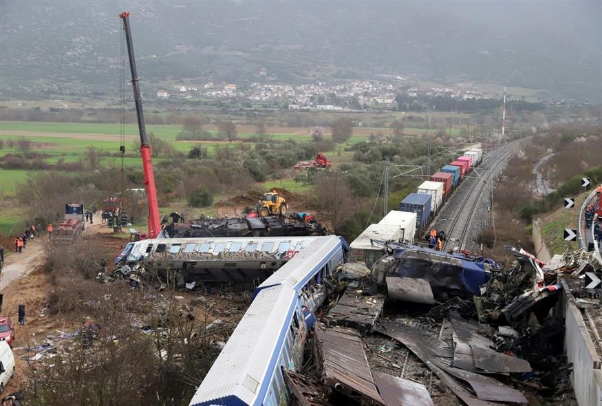 Σύγκρουση τρένων στα Τέμπη - Επιχείρηση διάσωσης (gallery)