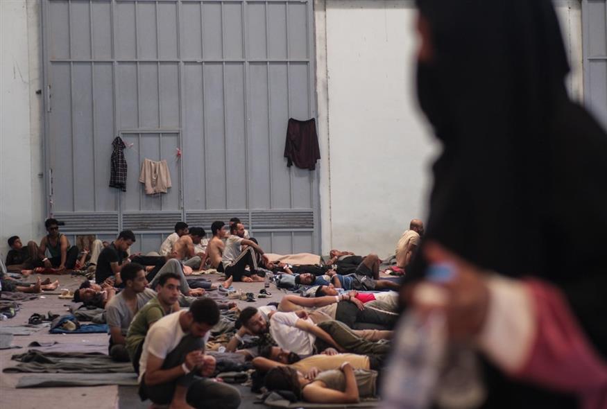 ΠΡΟΣΦΥΓΕΣ ΚΑΙ ΜΕΤΑΝΑΣΤΕΣ ΣΤΟ ΕΚΘΕΣΙΑΚΟ ΚΕΝΤΡΟ ΑΓΥΙΑΣ ΧΑΝΙΩΝ (ΓΙΑΝΝΗΣ ΑΓΓΕΛΑΚΗΣ/EUROKINISSI)