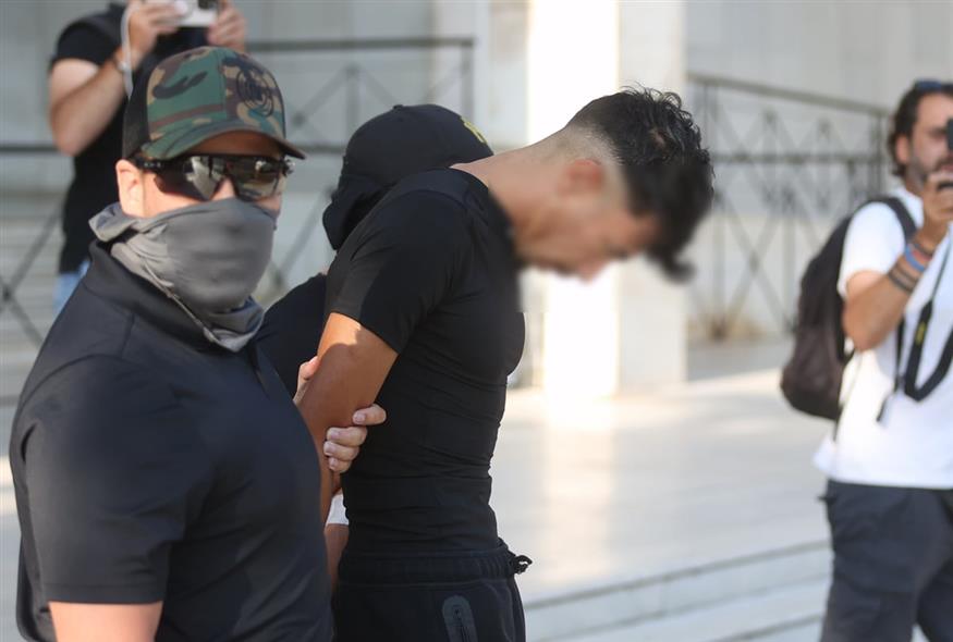 Ο 28χρονος κατηγορούμενος για τη δολοφονία του Σταύρου Γεωργίου (EUROKINISSI)