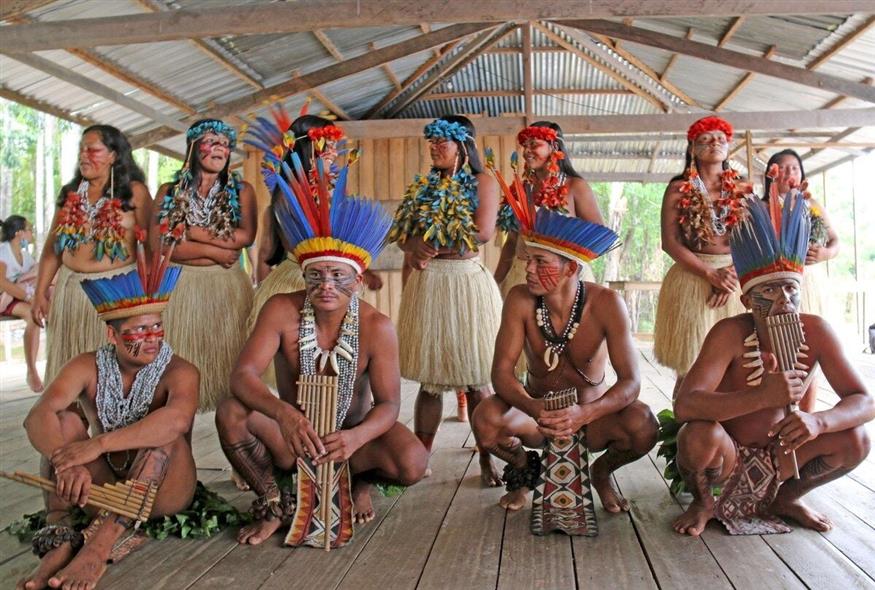Τοπική φυλή στην καρδιά του Αμαζονίου