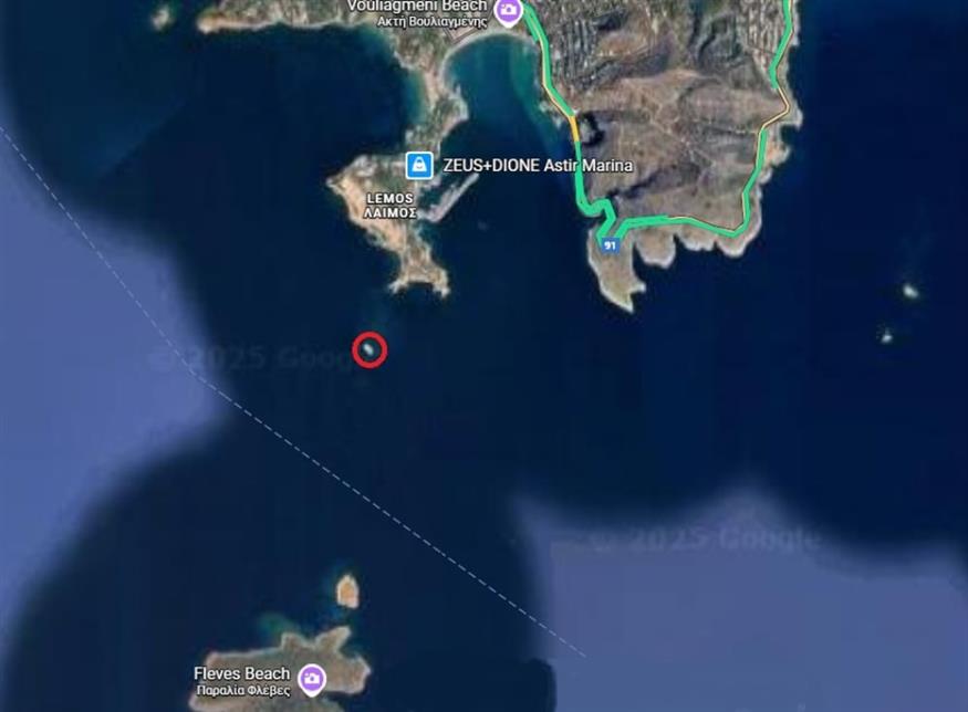 Ούτε μίλι από την ακτή!