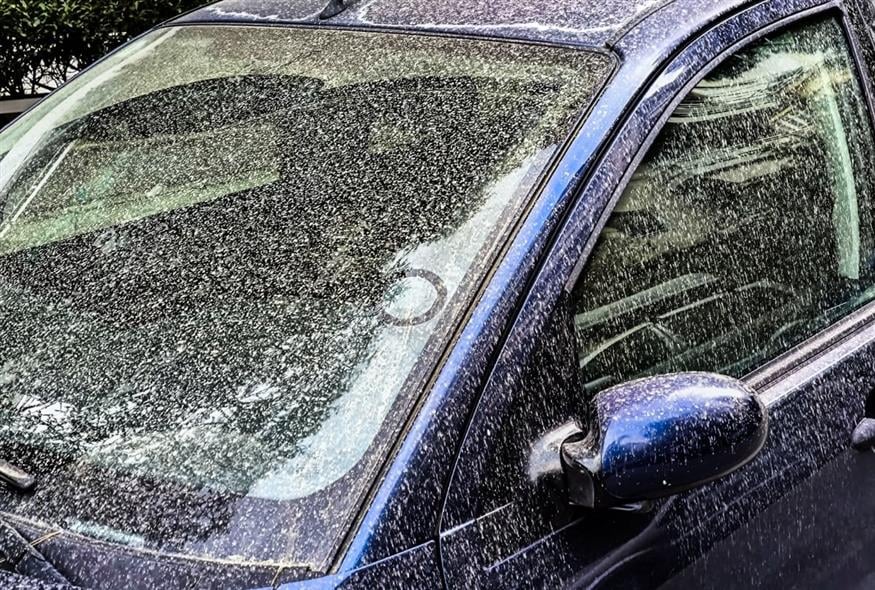 Βροχή και αφρικανική σκόνη (Eurokinissi)