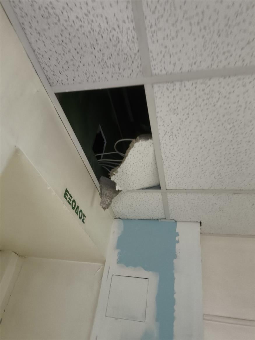 Πλημμύρισε το νοσοκομείο Νίκαιας