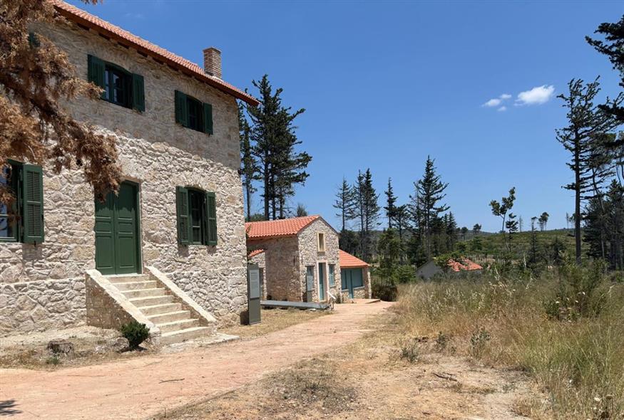 Έργα αποκατάστασης στο πρώην βασιλικό κτήμα στο Τατόι από το υπουργείο πολιτισμού