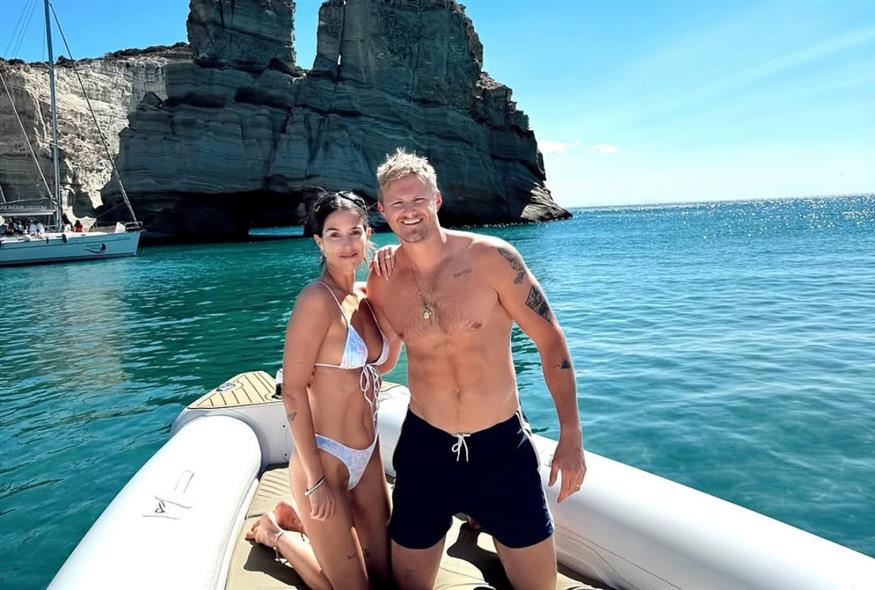 Ο Αλεξάντερ Λούντβιγκ μαζί με τη σύζυγό του (Copyright: Instagram)