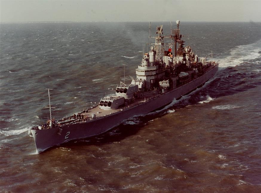 Το USS Canberra. /copyright en.wikipedia.org