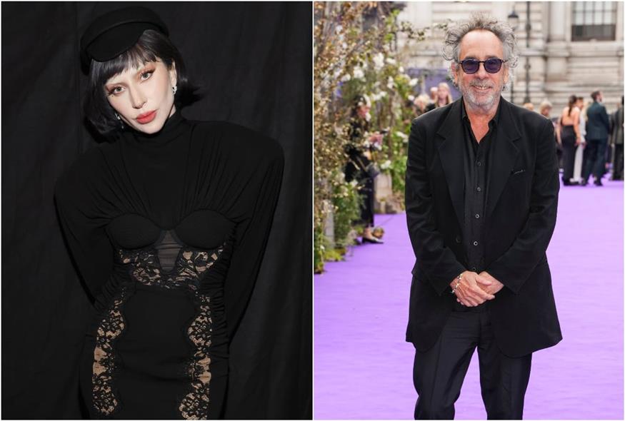 Lady Gaga - Τιμ Μπάρτον (Copyright:Instagram/AP)