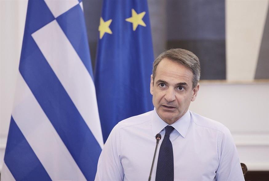 Ο πρωθυπουργός, Κυριάκος Μητσοτάκης (InTime Photos)