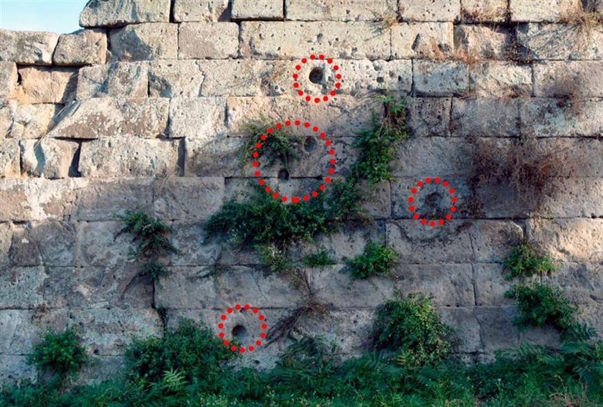 Εικόνα από τα σημάδια των προσκρούσεων (phys.org) Εικόνα από τα σημάδια των προσκρούσεων (phys.org)