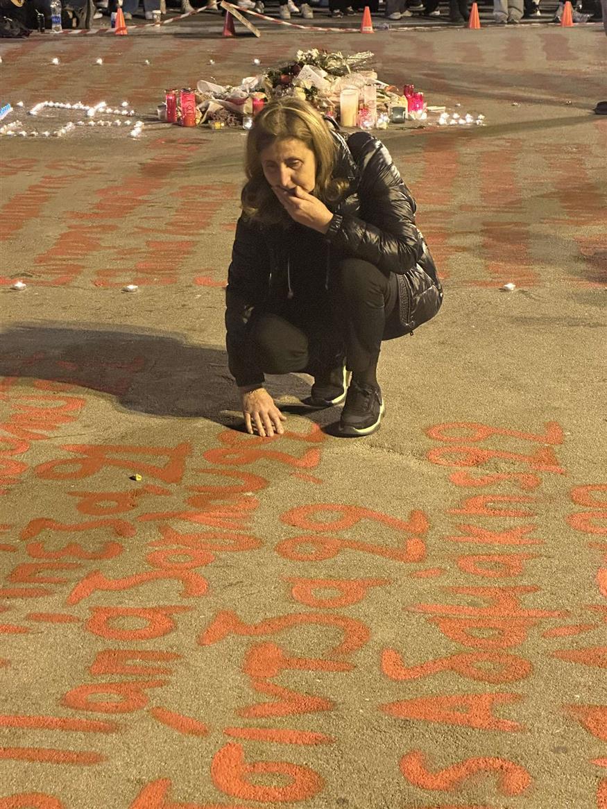 Η Δέσποινα Γκανίδου, μητέρα του Γιώργου Παπάζογλου (ethnos.gr/Μάγδα Μπακούση)