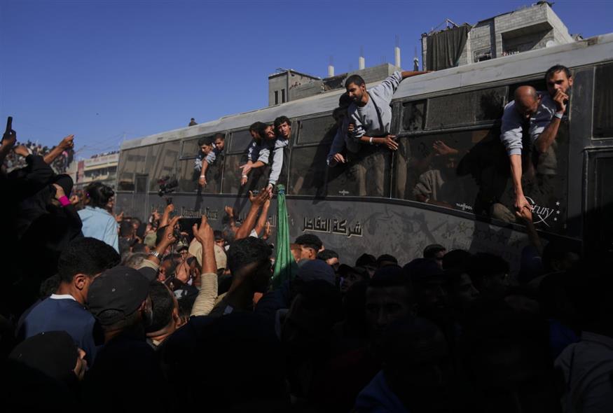 Παλαιστίνιοι κρατούμενοι (AP)