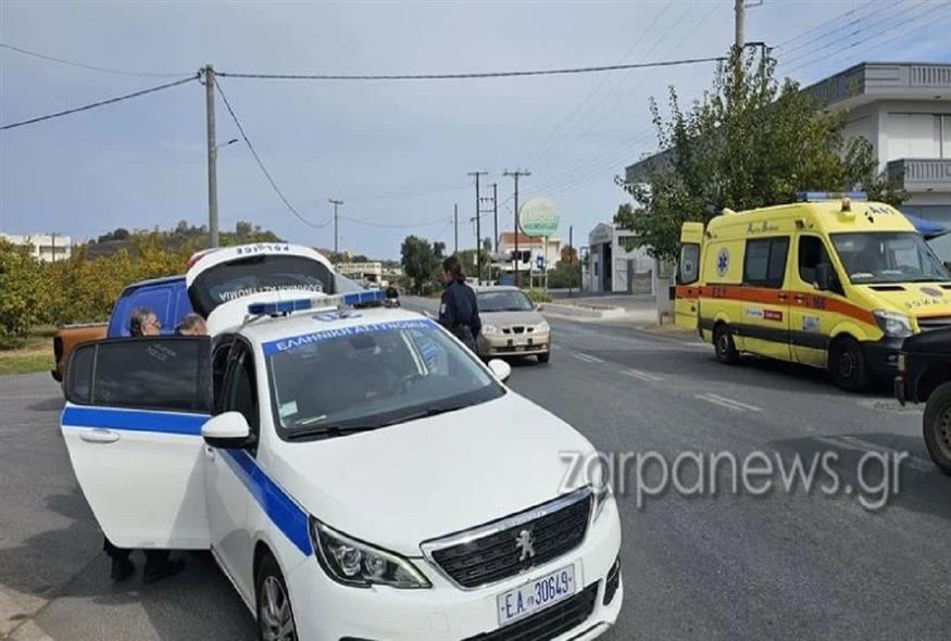 Τροχαίο στα Χανιά/Zarpanews