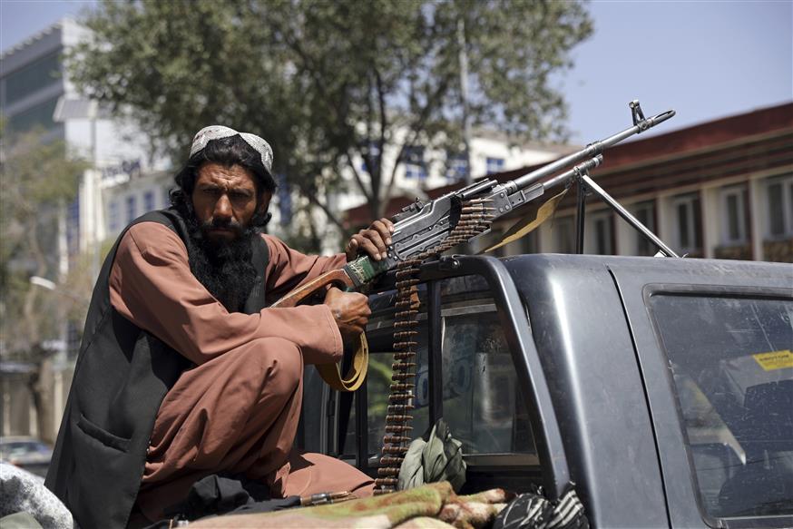 Οι Ταλιμπάν στην Καμπούλ (Copyright: AP)