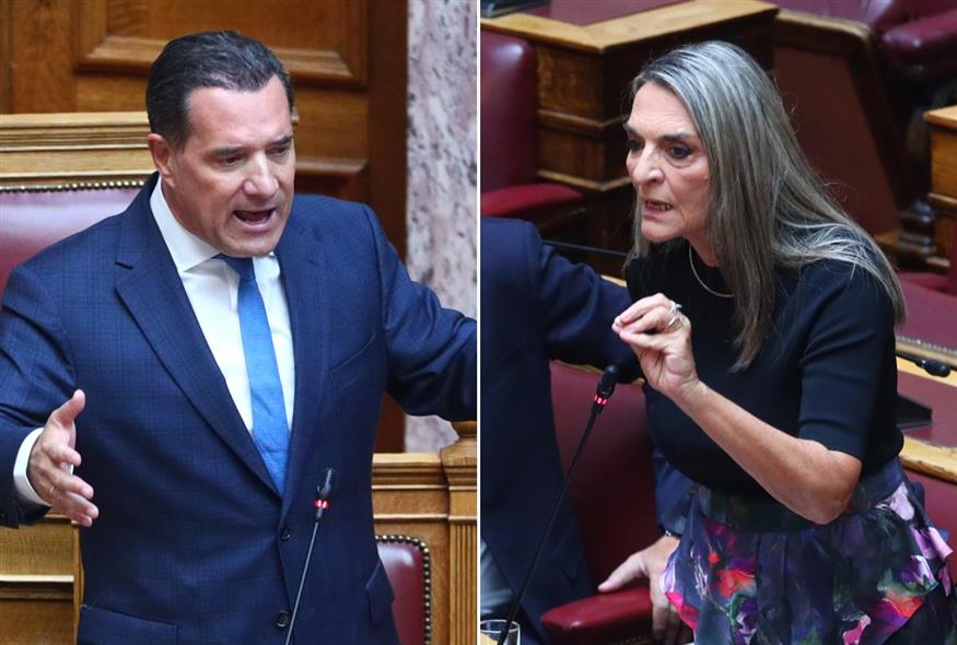 Άδωνις Γεωργιάδης - Πέτη Πέρκα / Eurokinissi