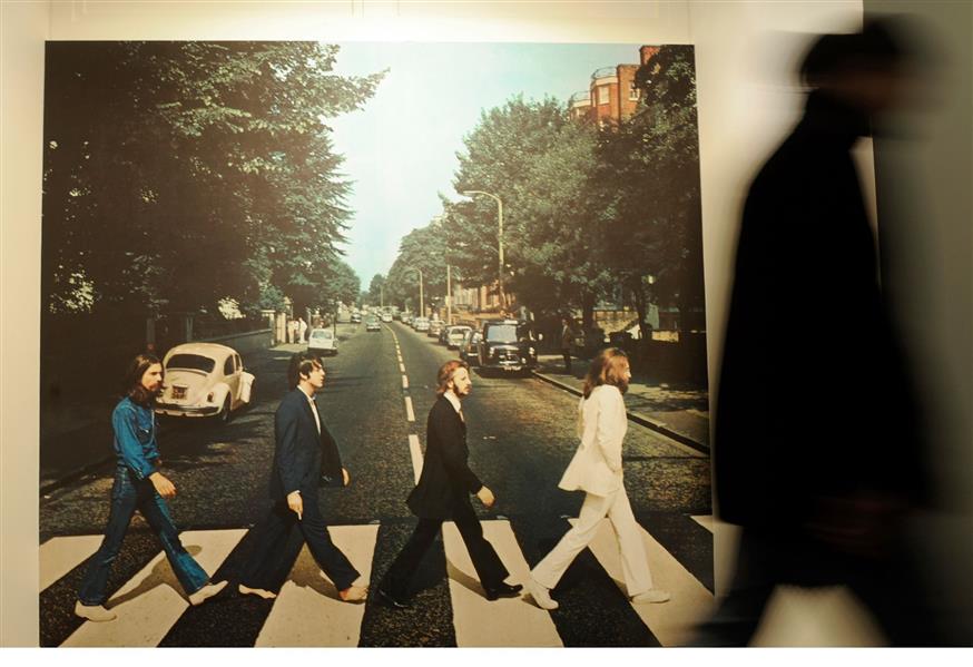 Οι Beatles στην Abbey Road/(AP Photo/Fabian Bimmer)