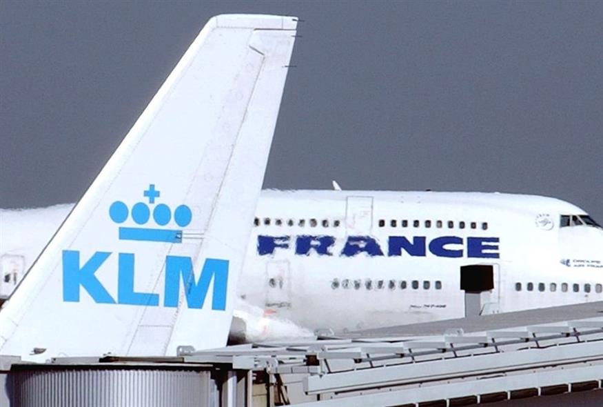 Αεροπλάνα της KLM και AIR FRENCE (AP Photo/Remy de la Mauviniere, File)