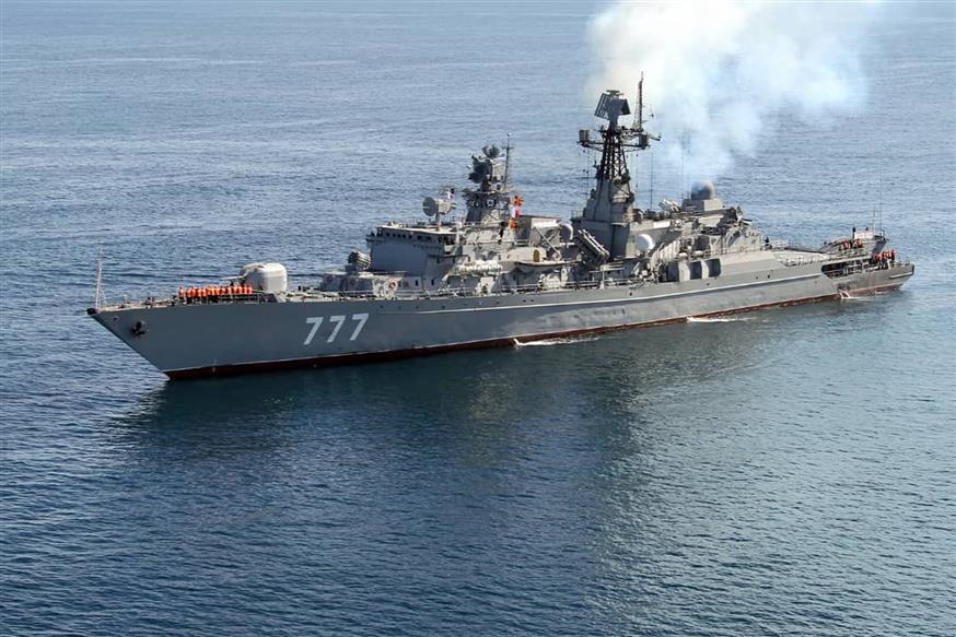 Ιρανικό πολεμικό πλοίο στον Κόλπο του Ομάν (Φωτο Αρχείου)/AP Images