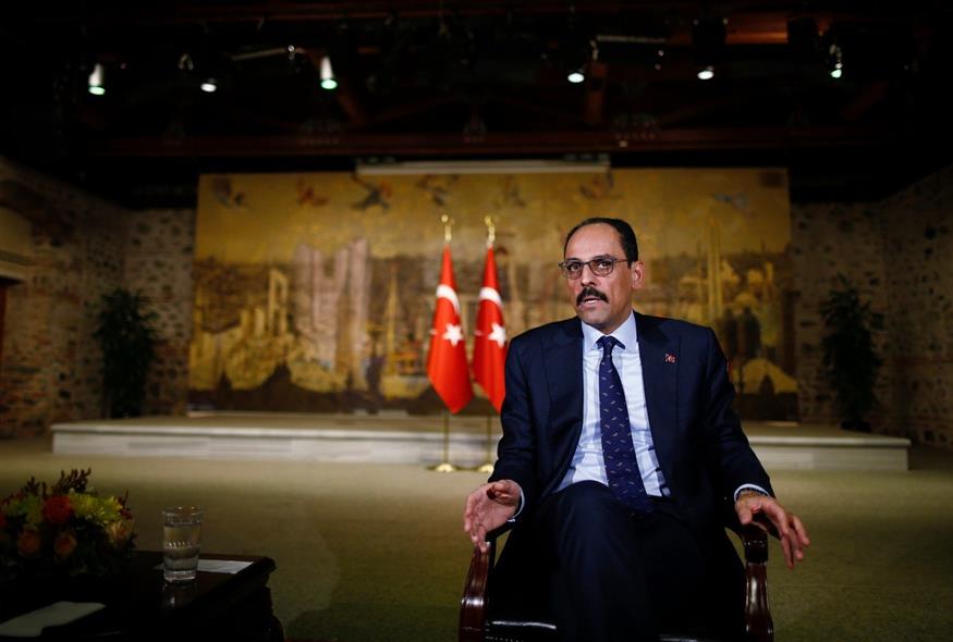 Ο εκπρόσωπος της τουρκικής προεδρίας, Ιμπραχίμ Καλίν / AP photo