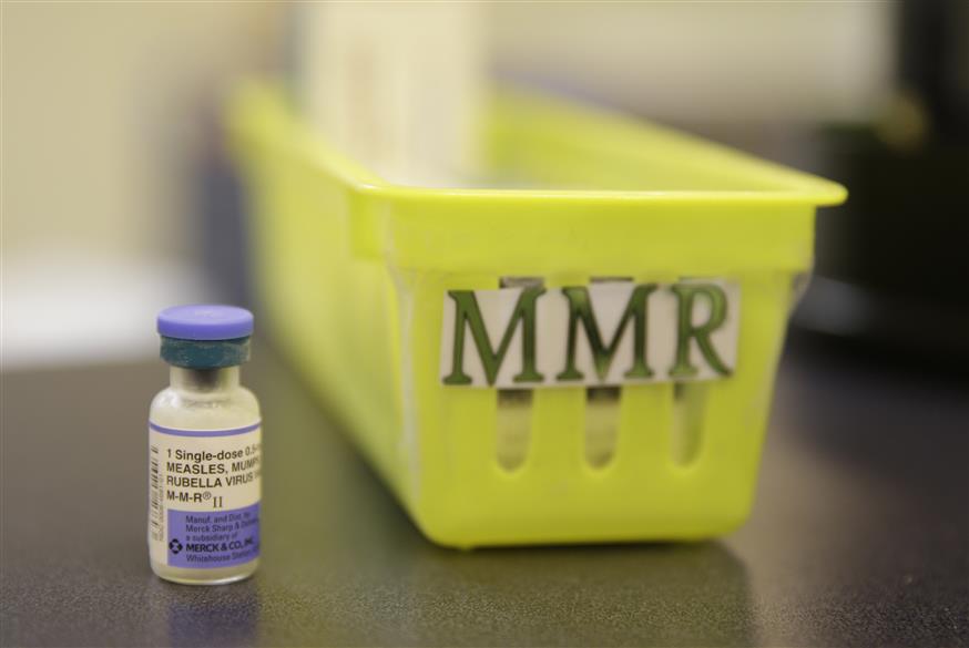 Εμβόλιο για ιλαρά/(AP Photo/Eric Risberg, File)