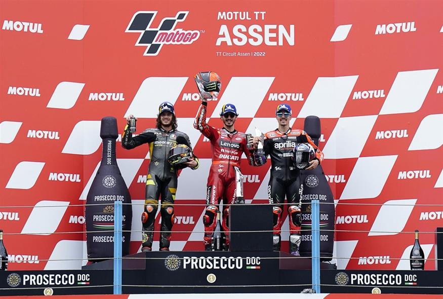 Διπλή Ιταλική νίκη στο MotoGP Ολλανδίας