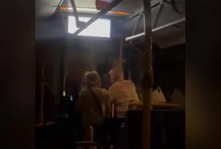 Άγριο επεισόδιο σε λεωφορείο στη Βάρη