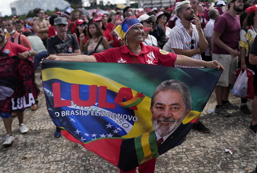 Η Βραζιλία άλλαξε σελίδα: Επιστροφή της κεντροαριστεράς - Ορκίστηκε ο Λουίς Ινάσιου Λούλα ντα Σίλβα (AP Photo)