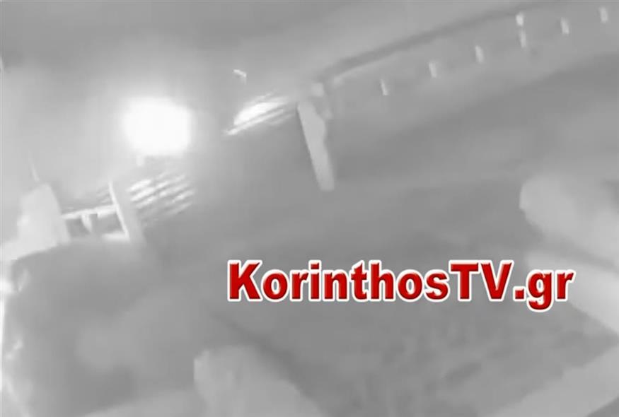 Βίντεο ντοκουμέντο από σοβαρό τροχαίο/korinthostv.gr