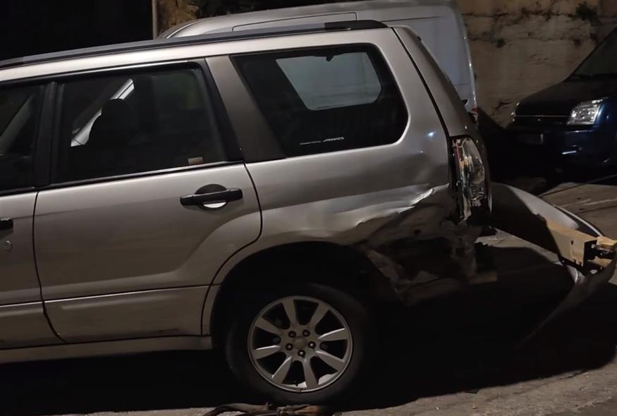 Τροχαίο στο Παγκράτι (Screenshot/Orange Press)