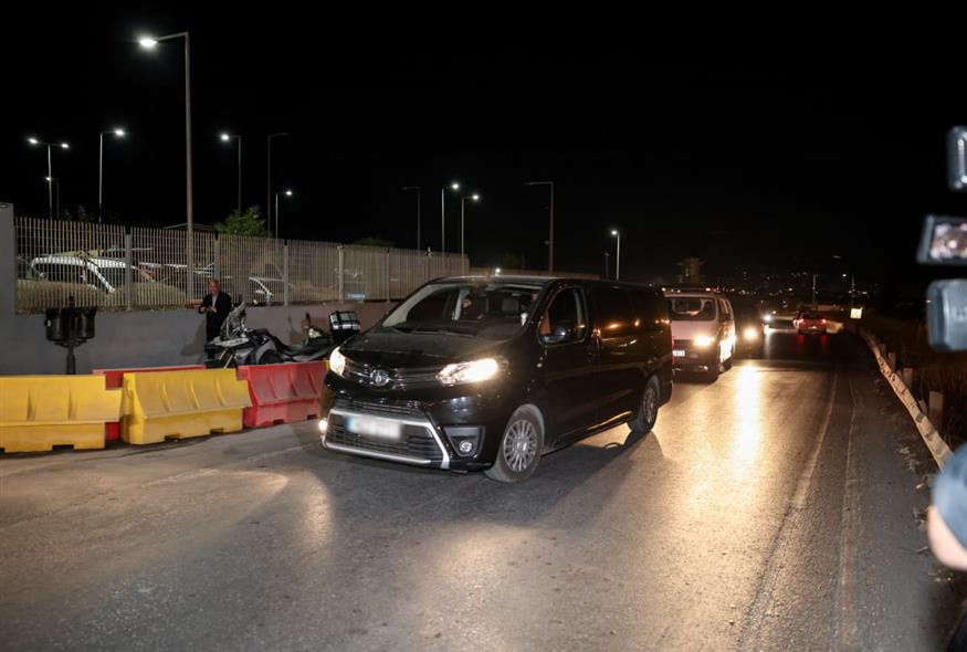 Μεταγωγή κατηγορουμένων για το μακελειό στα Βορίζια (ΣΤΕΦΑΝΟΣ ΡΑΠΑΝΗΣ/EUROKINISSI)