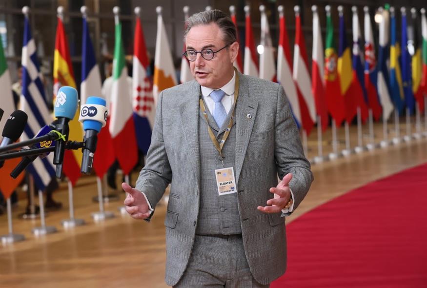 Ο πρωθυπουργός του Βελγίου Μπαρτ Ντε Βέβερ (Francois Walschaerts/AP)