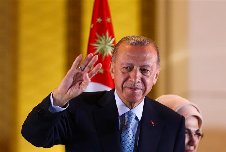 Ο Τούρκος πρόεδρος Ρετζέπ Ταγίπ Ερντογάν (AP Photo/Ali Unal)