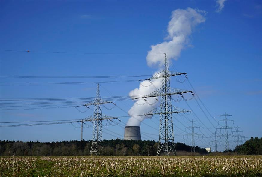 Σταθμός πυρηνικής ενέργειας στη Γερμανία (AP Photo/Frank Jordans)