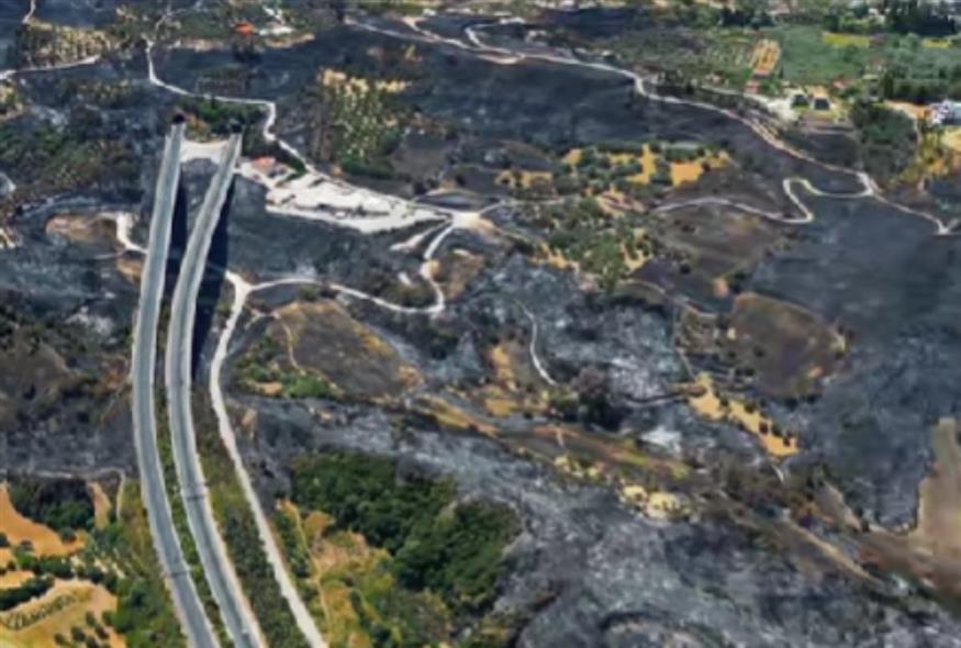 Εικόνα από ψηλά στην Πάτρα