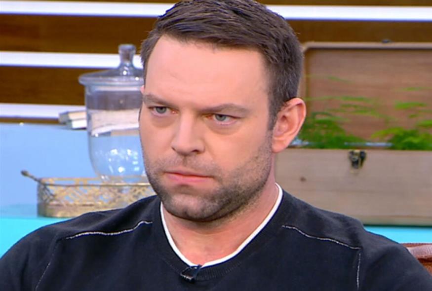 Ο Στέφανος Κασσελάκης σε τηλεοπτική εκπομπή