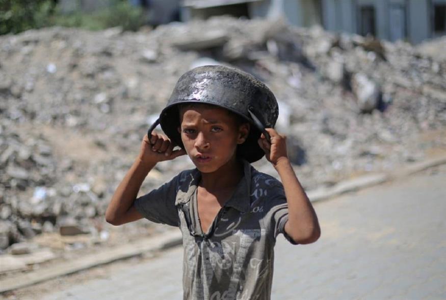Παιδί στη Γάζα (Χ)