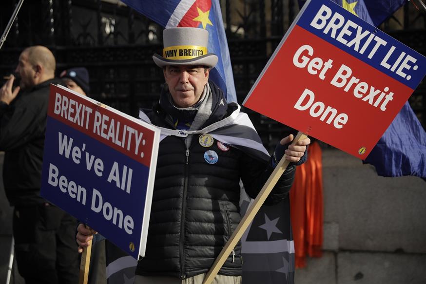Αλλος ένας ένθερμος υποστηρικτής του Brexit  (AP Photo/Matt Dunham)