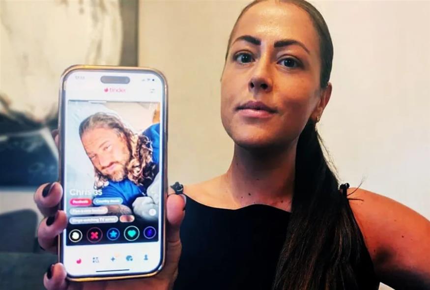 Η Νάντια που έπεσε θύμα ενός «αρπακτικού» του Tinder (Screenshot/BBC)