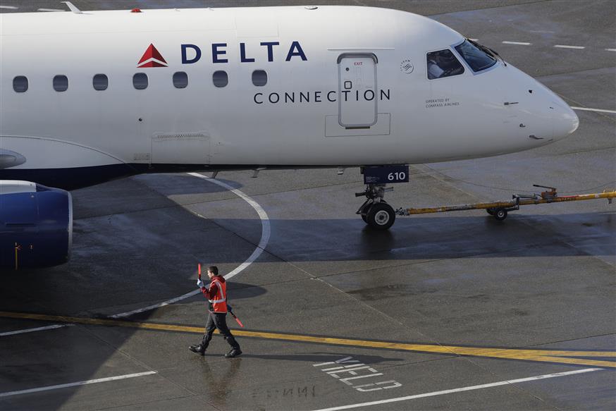 Τρομαξαν οι 146 επιβάτες της Delta Air Lines (AP Photo)