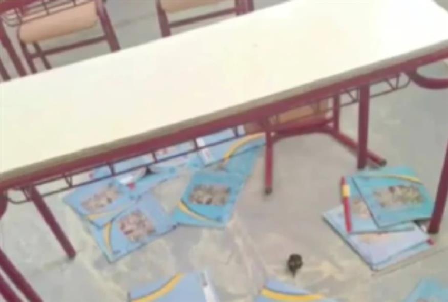 Σχολείο στη Θέρμη/megatv