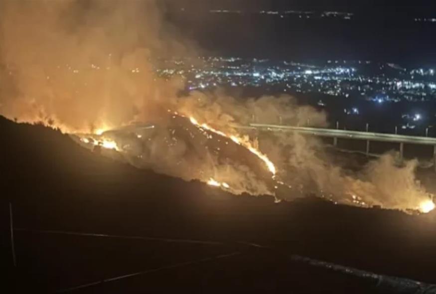 Φωτιά στην Πάτρα/thebest.gr