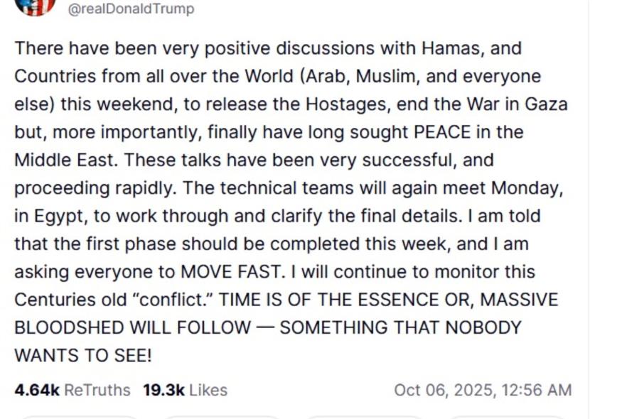 Ανάρτηση Τραμπ