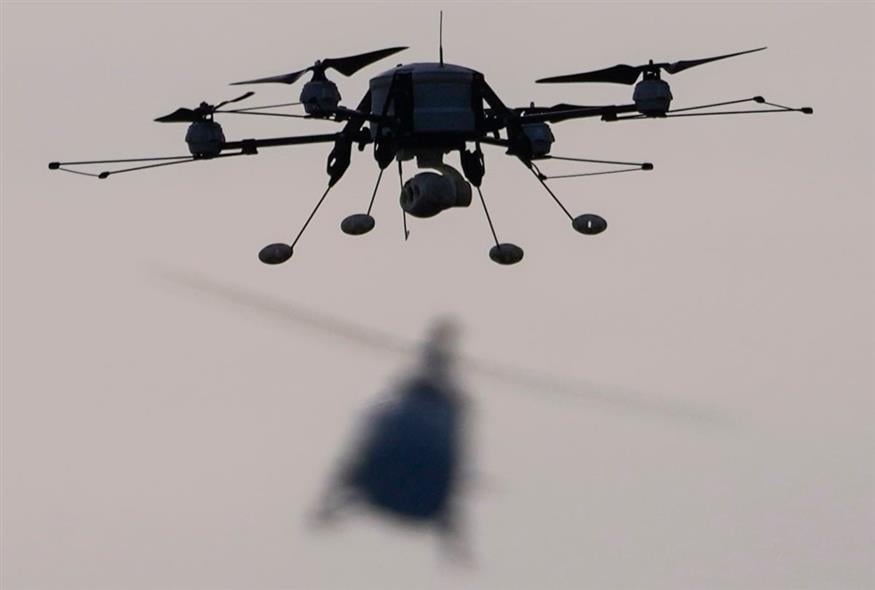 drones στο Κίεβο (AP)