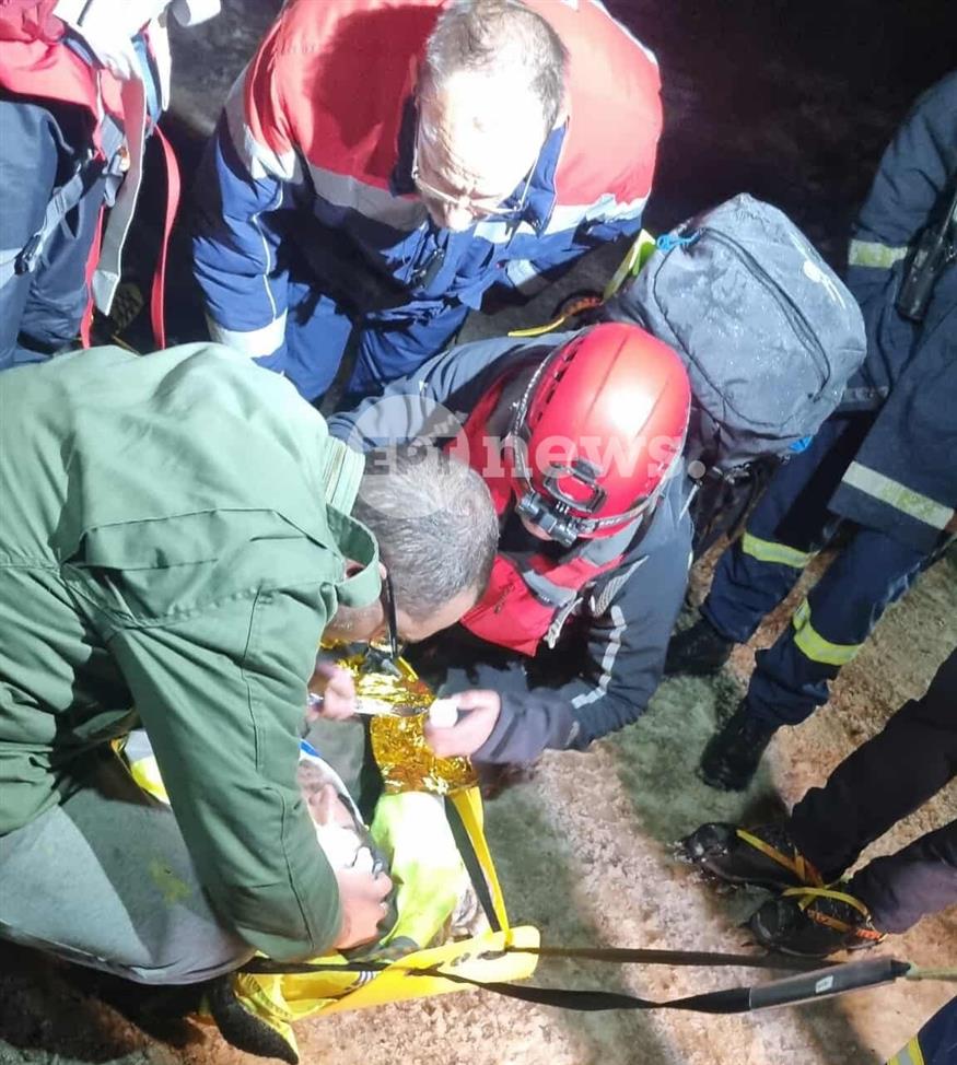 Διάσωση στον Ταϋγετο