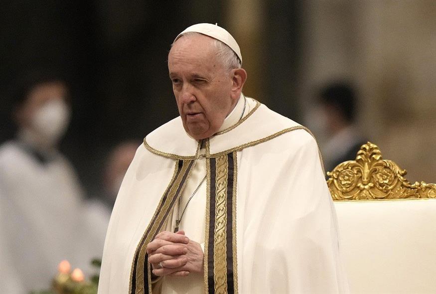 Ο Πάπας Φραγκίσκος στο Βατικανό (Associated Press)