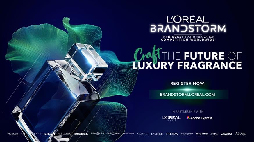 Brandstorm: H L’OREAL προσκαλεί νέους και νέες να σχεδιάσουν το μέλλον των αρωμάτων πολυτελείας Brandstorm: H L’OREAL προσκαλεί νέους και νέες να σχεδιάσουν το μέλλον των αρωμάτων πολυτελείας