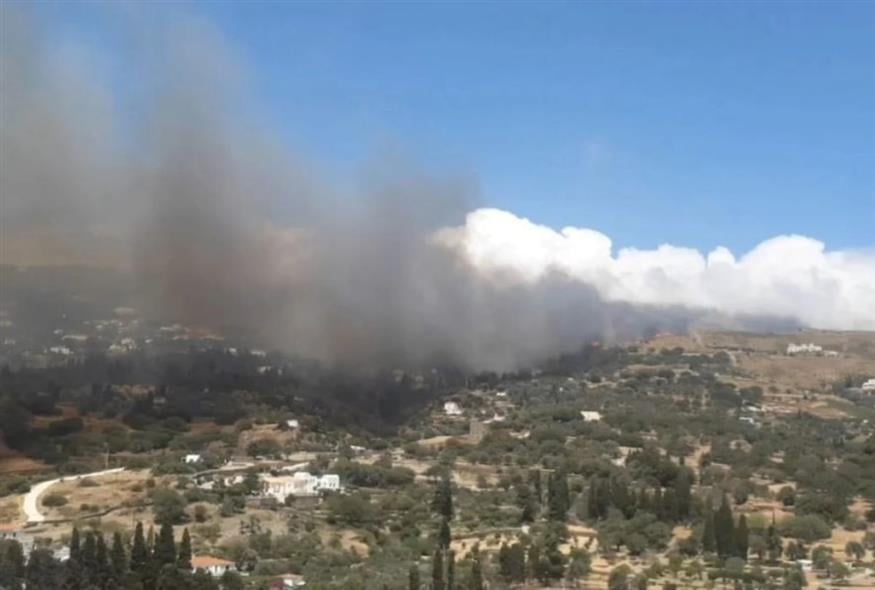 Φωτιά στην Πάτρα, στο Κάτω Καστρίτσι (tempo24.news)