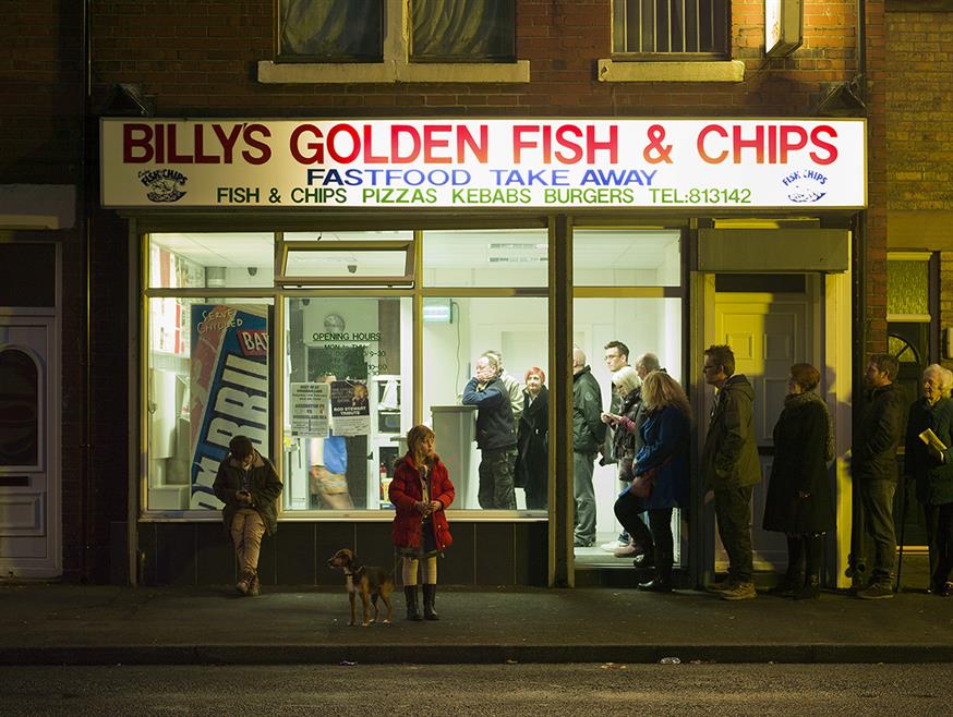 Julian Germain-AshingtonDistrictStar, Ψάρι και πατάτες, 2015, φωτογραφία