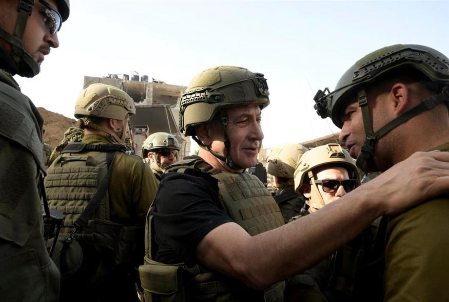 Ο Νετανιάχου στη Γάζα (AP Photo)